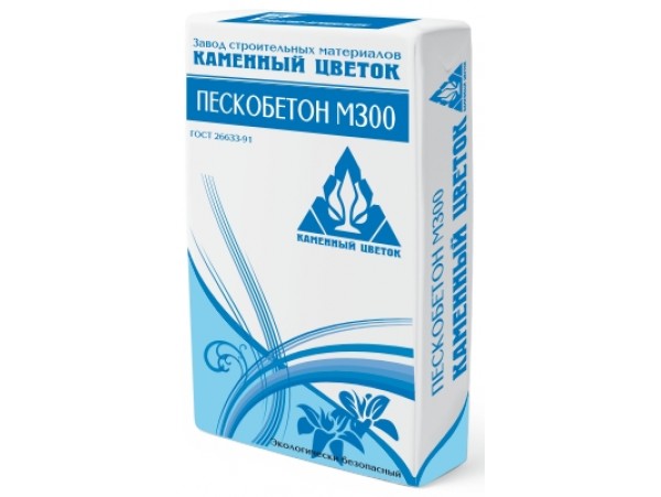 Пескобетон "Каменный цветок" М-300+ ТМ  "ТИТАН" 40 кг в Троицке по низкой цене