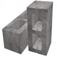 блок пескоцементный  стеновой рядовой (двухпустотный) скц-14л 390х140х188 кпр-пр-пс-390-100-f50-1350 rrdblok Троицк купить