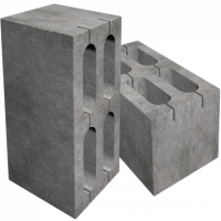 блок пескоцементный  стеновой рядовой (четырехпустотный) скц-4л-1200 390х190х188 кср-пр-пс-390-125-f50-1200 rrdblok Троицк купить