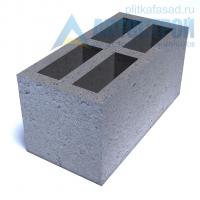 блок бетонный стеновой 190×190(188)x390 мм четырехщелевой а-строй Троицк купить