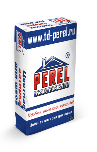RL 0410 Цветная затирка PEREL, серая , 25 кг в Троицке по низкой цене