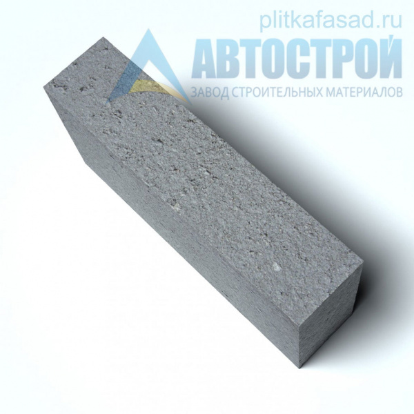 Блок бетонный для перегородок 80x188x390 мм полнотелый А-Строй в Троицке по низкой цене