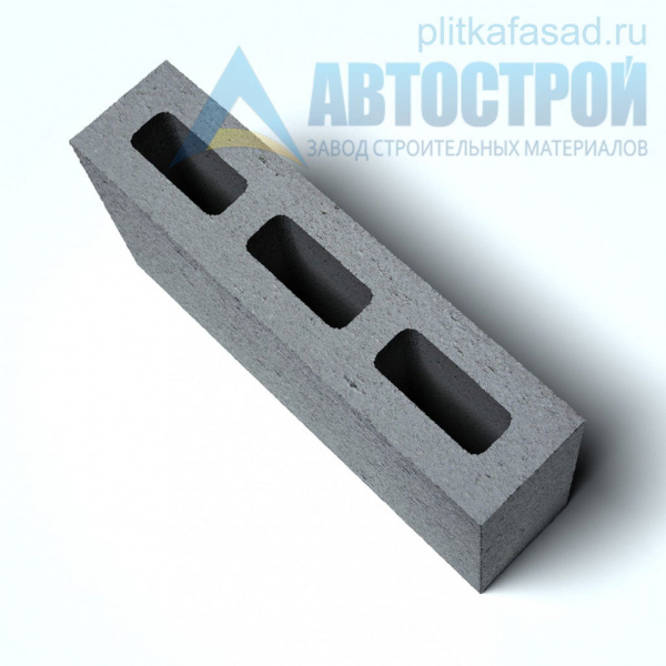 Блок керамзито­бетонный для перегородок 80х190(188)x390 мм пустотелый А-Строй в Троицке по низкой цене